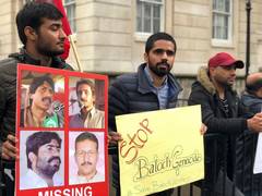 
      
      Baloch activists hold protest in London against enforced...
      
      