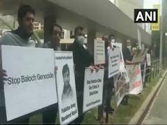 
      
      Baloch, Sindhis, Pashtuns stage protest against Pakistan in...
      
      