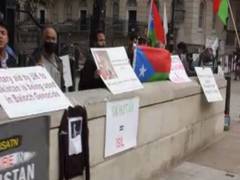 
      
      Protest outside Boris Johnson's residence against enforced...
      
      