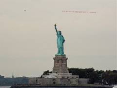 
      
      US: Plane circles Statue of Liberty with message urging UN to...
      
      