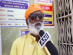 
      
      Lone voter from Gir Forest casts vote in Banej
      
      