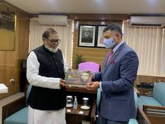 
      
      Indian envoy meets Bangladesh Minister, discusses...
      
      