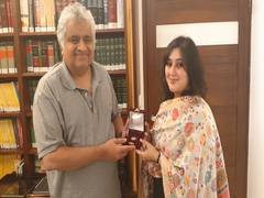 
      
      Daughter fulfils last wish of Sushma Swaraj, says husband
      
      
