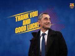
      
      Barcelona sack Ernesto Valverde, appoint Quique Setien new coach
      
      