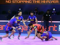 
      
      Pawan Sehrawat helps Bengaluru Bulls annihilate Dabang Delhi KC
      
      