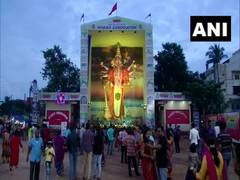 
      
      46-feet tall, biodegradable Ganesha centre of attraction in...
      
      