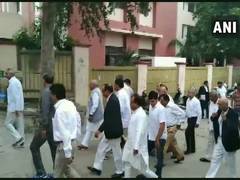 
      
      Haryana: Hooda appears before CBI court in land allotment cases
      
      