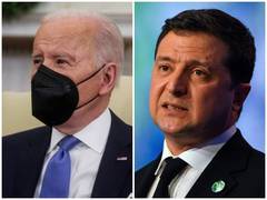 
      
      Biden, Zelensky agree to pursue diplomacy to resolve crisis...
      
      