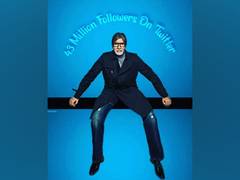 
      
      Amitabh Bachchan garners 43 million followers on Twitter
      
      