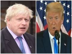 
      
      Boris Johnson refers to President Donald Trump as 'previous...
      
      