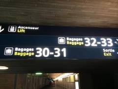 
    Half of passengers' baggage stuck at Paris airport 
    