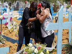 
    Deaths from COVID-19 in Brazil close in on 390,000
    