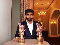 
      
      Grateful and honoured, says Bumrah after shinning at BCCI Awards
      
      