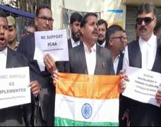 
      
      Hyderabad: Advocates celebrate passage of CAA, support NRC 
      
      