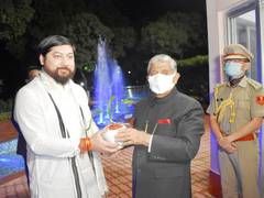 
      
      Union MoS calls on Arunachal Governor, discusses law and order
      
      