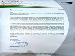 
      
      AAP writes to Election Commission seeking cancellation of...
      
      