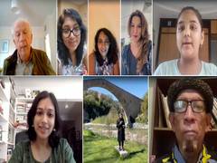 
      
      Artists celebrate Earth Day with Indian poet's 'Earth Anthem'
      
      