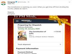 
      
      On Republic Day, Congress says it's sending copy of...
      
      