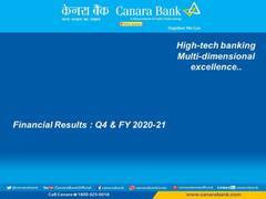 
      
      Canara Bank back in profit at Rs 1,011 crore on lower provisioning
      
      