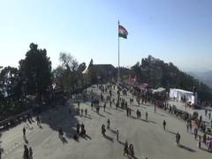 
      
      Tourist footfall increases in Shimla during festive season 
      
      