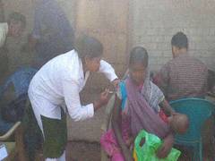 
      
      Health workers travel through hilly terrain in Naxal area to...
      
      