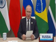 
      
      Putin calls on BRICS to cooperate in face of West's actions
      
      