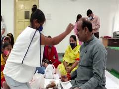 
      
      Women who lost husbands or parents to COVID-19 tie rakhis to...
      
      