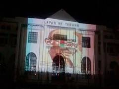 
    Gandhi Jayanti: Town Hall in Madagascar's capital lit up with Mahatma Gandhi's portrait
    