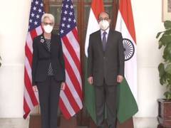 
      
      US senior diplomat Wendy Sherman meets FS Shringla in Delhi
      
      