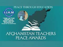 
      
      Teachers in Afghanistan receive the first ever Teachers Peace...
      
      