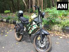 
      
      Students of NIT Karnataka design e-bike for forest department
      
      