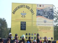 
      
      Chandigarh: 'Bravehearts Bike Rally' flagged off to...
      
      
