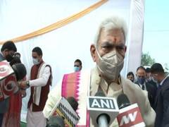 
      
      J-K: LG Manoj Sinha lays foundation stone of new Amarnath...
      
      