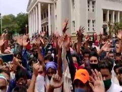 
      
      Karnataka: Migrant workers in Mangalore hold protest ask...
      
      