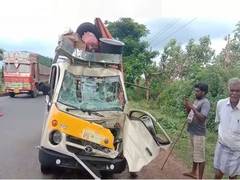 
      
      3 dead, 8 injured in road accident in Andhra Pradesh
      
      