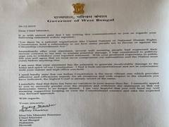 
      
      WB Governor urges Mamata to 'withdraw' her UN remarks on CAA
      
      