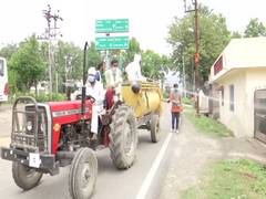 
      
      100 wards of Dehradun Municipal Corporation being sanitized...
      
      