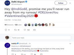 
      
      Promise me you'll never run away from my runway: Delhi...
      
      