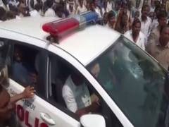 
      
      Telangana: Congress MLA taken into preventive custody for...
      
      