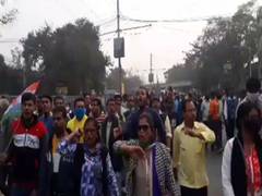 
      
      TMC supporters raise 'shoot Bengal's traitors' slogans during...
      
      