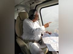 
      
      Bihar CM Nitish Kumar conducts aerial survey of...
      
      