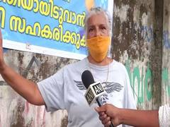 
      
      Malayalam actress Rajini Chandy holds protest against dumping...
      
      
