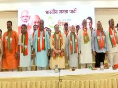 
      
      Maharashtra: JP Nadda addresses party workers, visits...
      
      