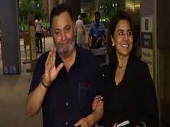 
      
      Rishi Kapoor returns home after almost a year
      
      