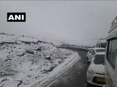 
      
      Fresh spell of snowfall in Lahaul-Spiti, Kullu districts
      
      