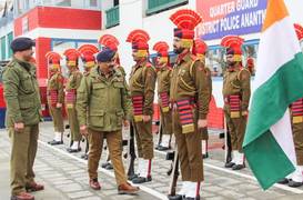 
      
      J-K DGP visits Anantnag to review security arrangements
      
      