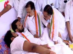 
      
      Youth Congress MLAs continue hunger strike in Kerala to...
      
      