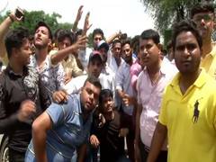 
      
      Delhi: Locals raised slogans against Kejriwal, Jain over poor...
      
      