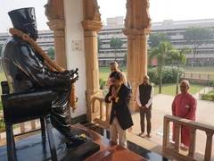 
      
      Former ASI Director KK Muhammed visits Dr Hedgewar Smruti...
      
      