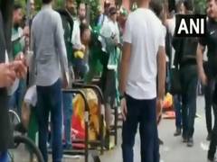 
      
      Angry Pak cricket fans tear down anti-Pak posters outside...
      
      